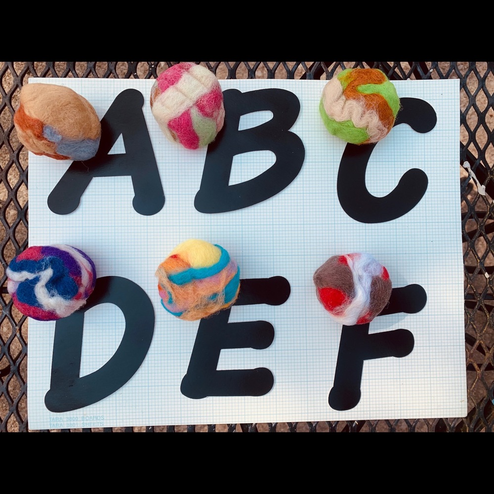 🌻 Decorative handmade felted soap 🧼 5 for $10